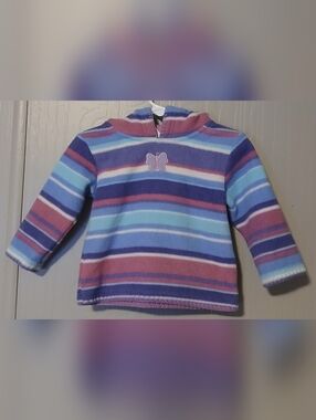 miniwear Vintage Girls 18 Months Butterfly Sweater
